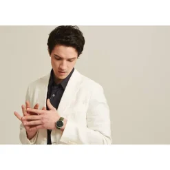 BLACK BY BLUE BRAVE 1986 Classic Auto-Heren Horloges