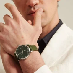 BLACK BY BLUE BRAVE 1986 Classic Auto-Heren Horloges