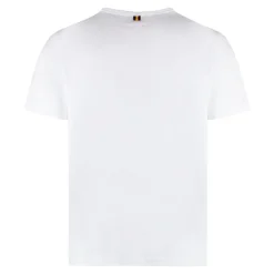 K-Way Adame katoenen T-shirt met ronde hals-Heren Shirts
