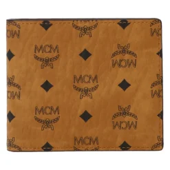 MCM All Over Leather Wallet-Heren Portefeuilles