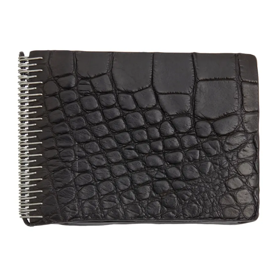 Isaac Sellam Alligator Leren Portemonnee-Heren Portefeuilles