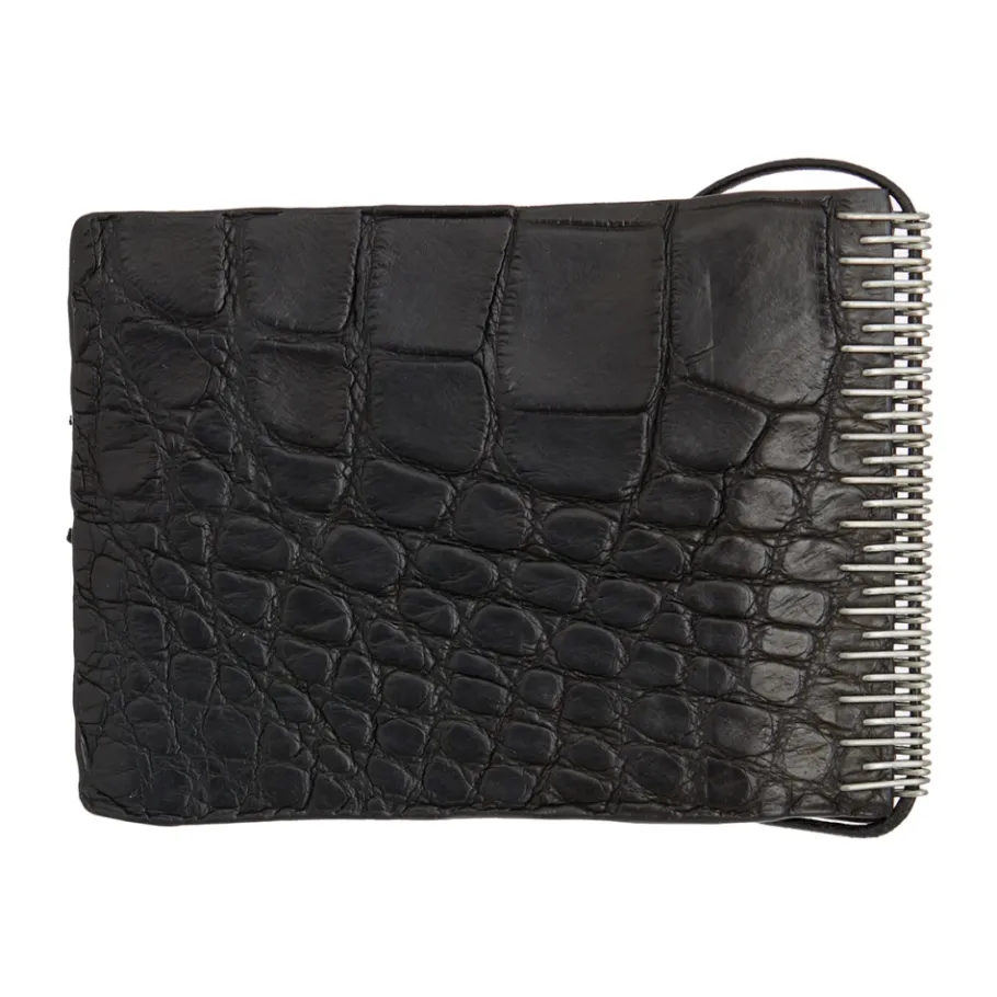 Isaac Sellam Alligator Leren Portemonnee-Heren Portefeuilles