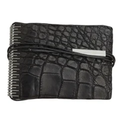 Isaac Sellam Alligator Leren Portemonnee-Heren Portefeuilles
