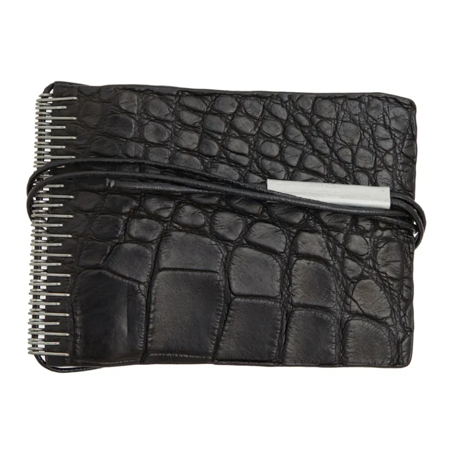 Isaac Sellam Alligator Leren Portemonnee-Heren Portefeuilles