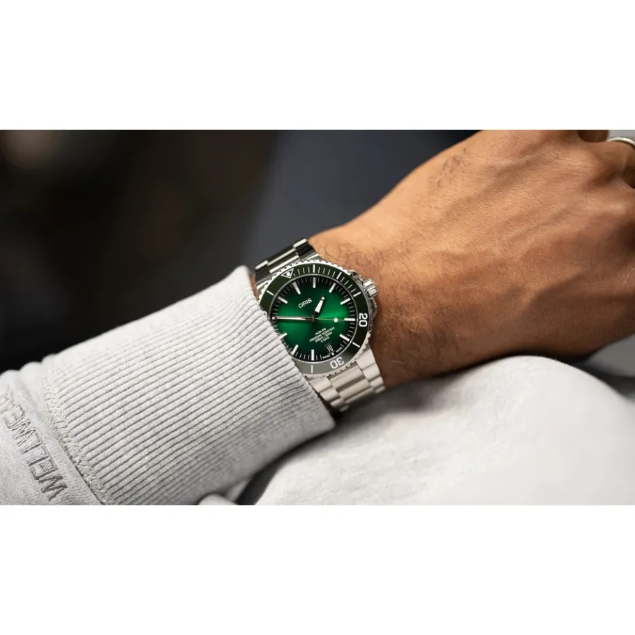 ORIS Aquis Date Calibre 400 Automatisch Horloge-Heren Horloges