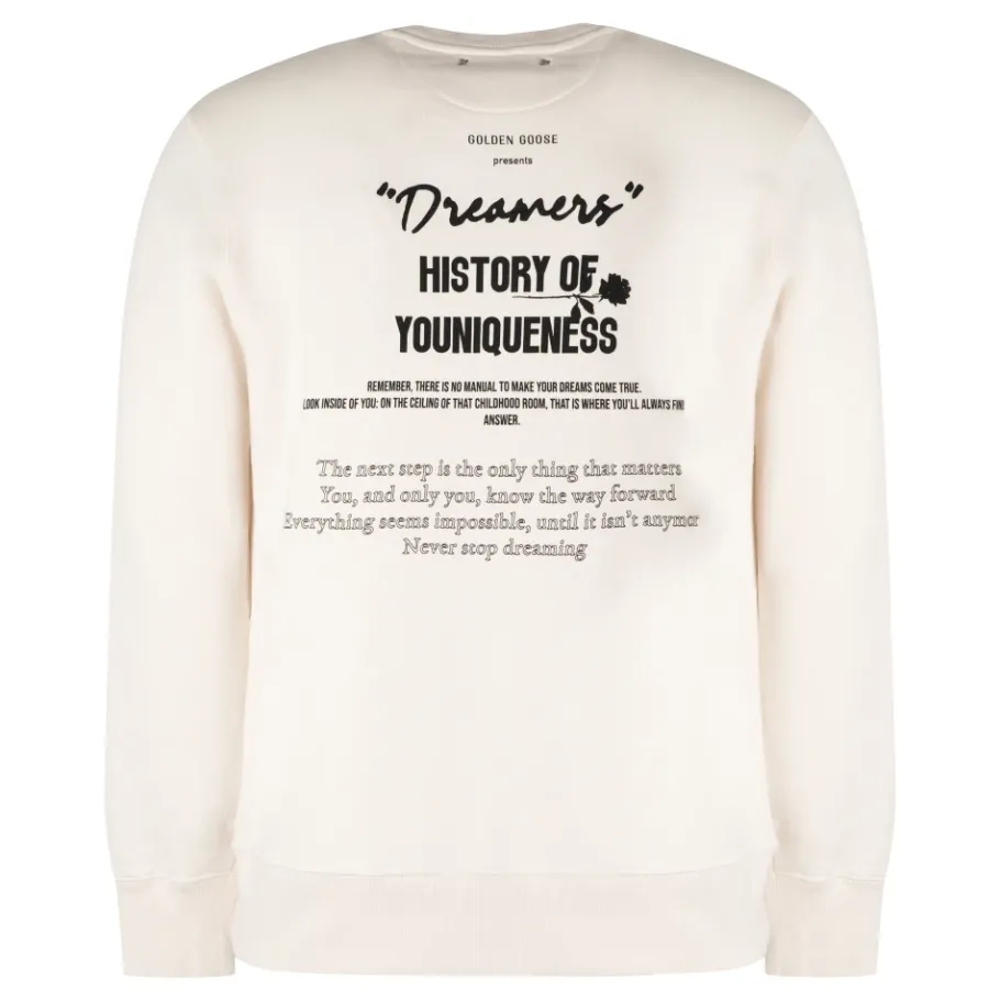 Golden Goose Archibald katoenen sweatshirt met ronde hals-Heren Truien & Vesten