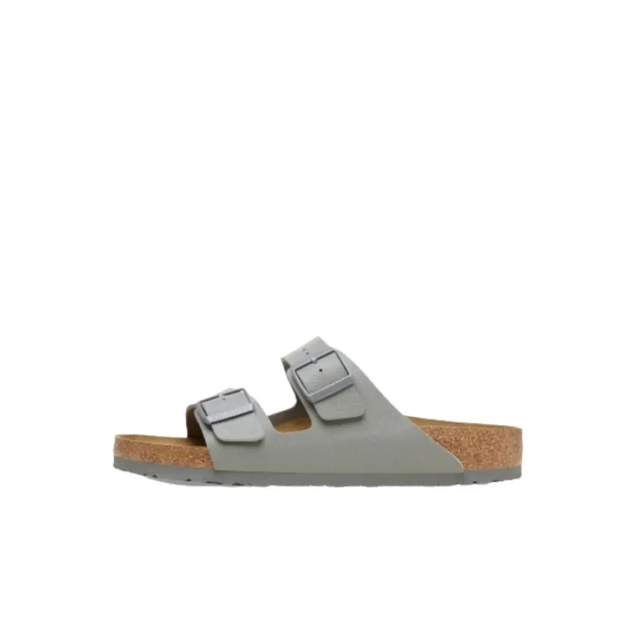 Birkenstock Arizona Saffiano leren sandalen-Heren Slippers