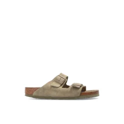 Birkenstock Arizona Soft Footbed Suède Sandalen-Heren Slippers