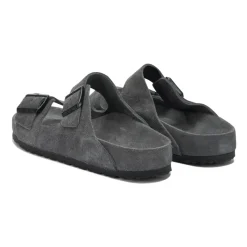 Birkenstock Arizona Suède Leer-Heren Slippers