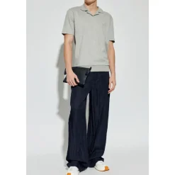 Giorgio Armani ASV Katoen Interlock Poloshirt-Heren Shirts