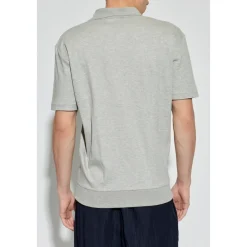 Giorgio Armani ASV Katoen Interlock Poloshirt-Heren Shirts