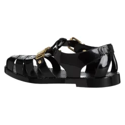Moschino Band Sluiting Effen Jelly Sandalen-Heren Sandalen