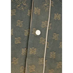 Amiri Bandana Jacquard Denim Shirt-Heren Overhemden