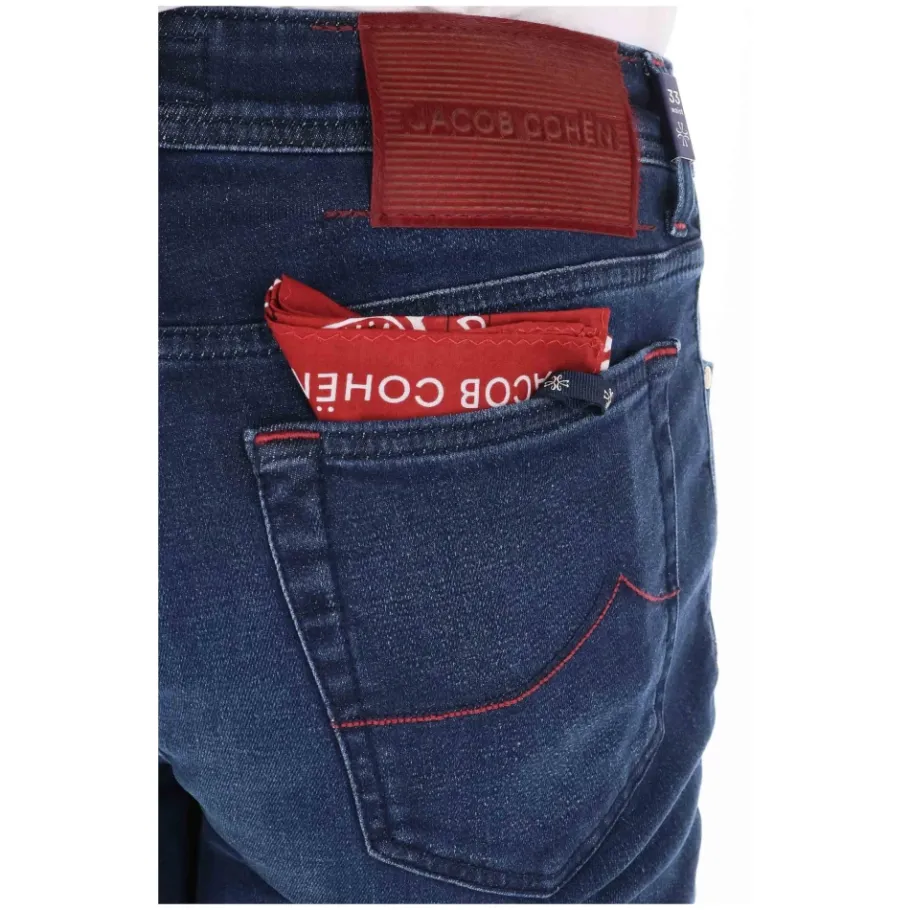 Jacob Cohën Bard Fit Denim Jeans-Heren Jeans