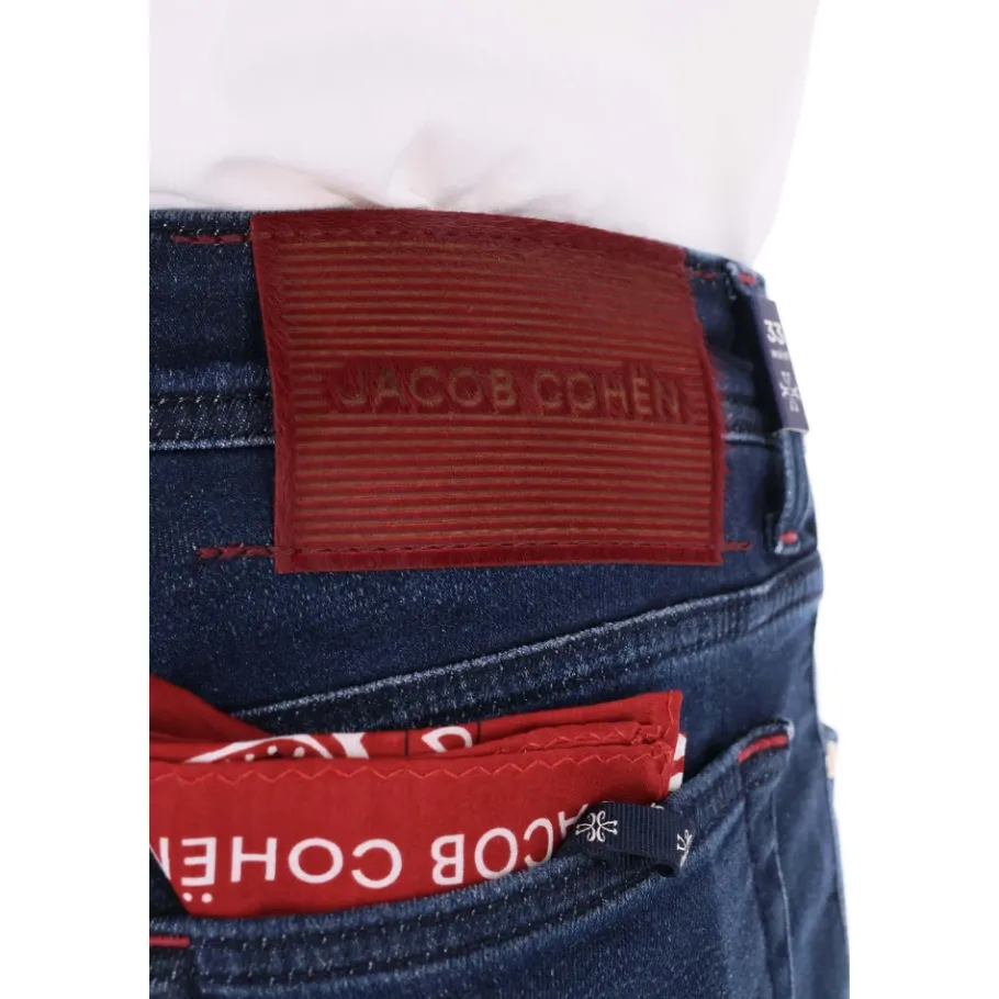 Jacob Cohën Bard Fit Denim Jeans-Heren Jeans