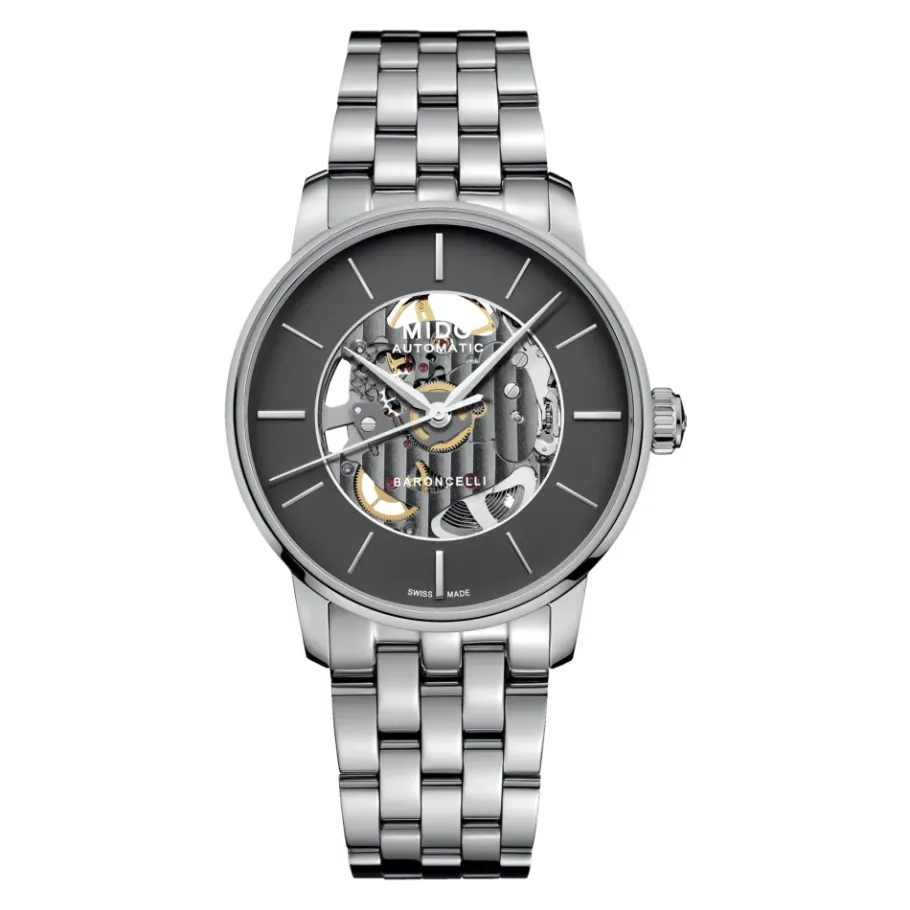 MIDO Baroncelli Signature Skeleton Horloge-Heren Horloges