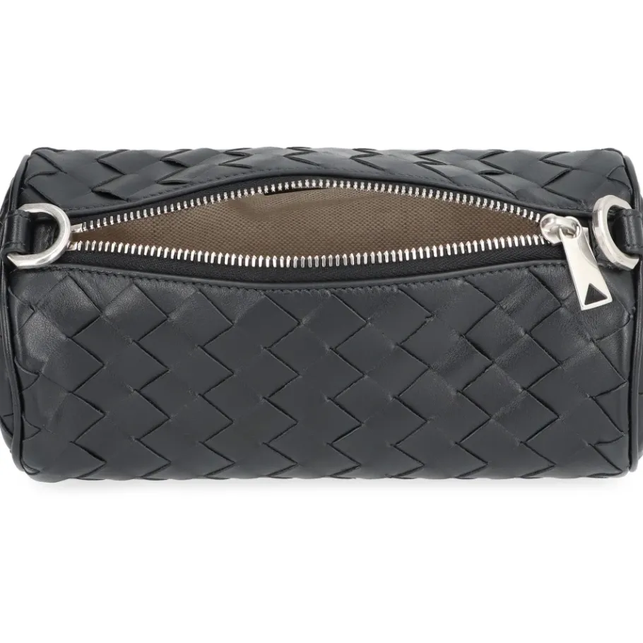 Bottega Veneta Barrel Leather crossbody tas-Heren Tassen