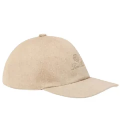 Loro Piana Baseball Cap Cashmere - Storm System®-Heren Petten