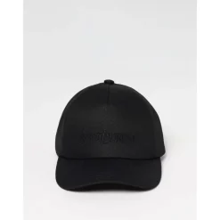 Saint Laurent Baseballpet met Geborduurd Logo-Heren Petten
