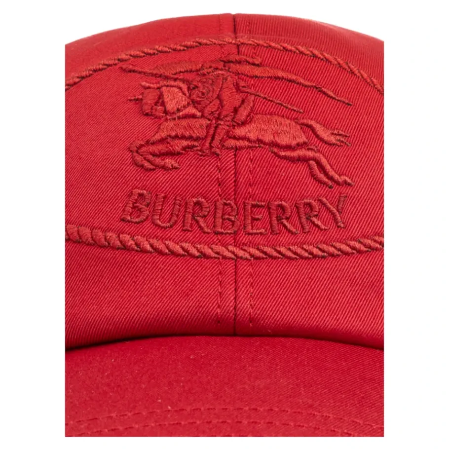 Burberry Baseballpet met logo-Heren Petten