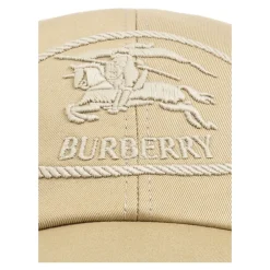 Burberry Basebalpet met logo-Heren Petten