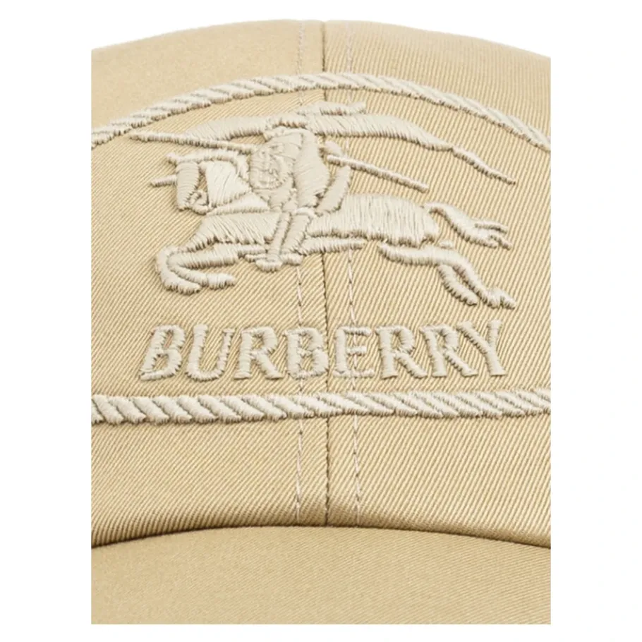 Burberry Basebalpet met logo-Heren Petten