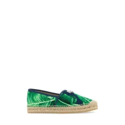 Dolce & Gabbana Bedrukte canvas espadrilles-Heren Espadrilles