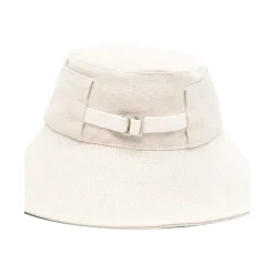Jacquemus breedgerande hoed met verstelbare band-Heren Hoeden
