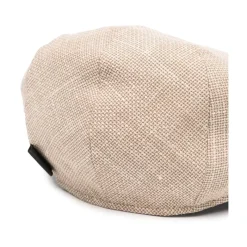 Borsalino Bucket Weave Coppola Hat-Heren Hoeden