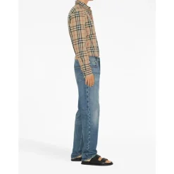 Burberry Casual Overhemd-Heren Overhemden