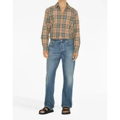 Burberry Casual Overhemd-Heren Overhemden