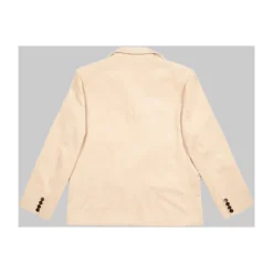 Bram's Fruit Corduroy Double Breasted Suit Jacket-Heren Kostuums