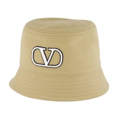 Valentino Garavani Katoenen VLogo Bucket Hoed-Heren Hoeden