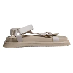 Dolce & Gabbana Leren Band Sandalen met Rubber-Heren Sandalen