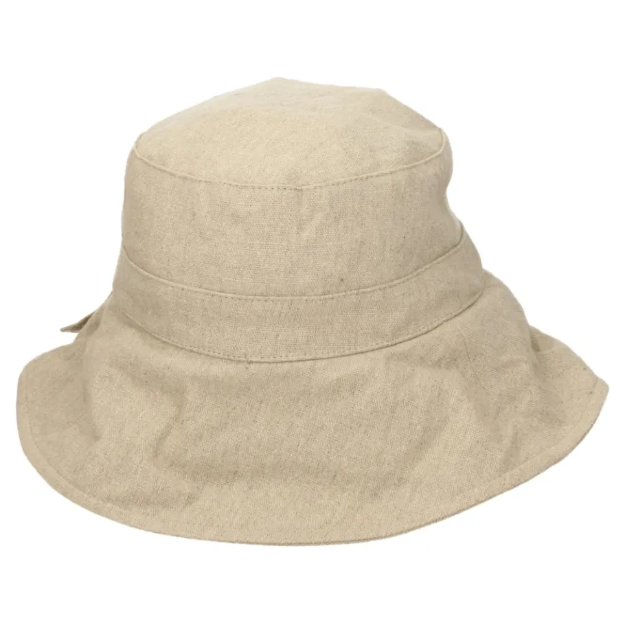Jacquemus Linnen Bucket Hat Casual Stijl-Heren Hoeden