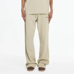 FLÂNEUR Logo Sweatpants Elastische Koord-Heren Broeken
