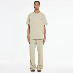 FLÂNEUR Logo Sweatpants Elastische Koord-Heren Broeken