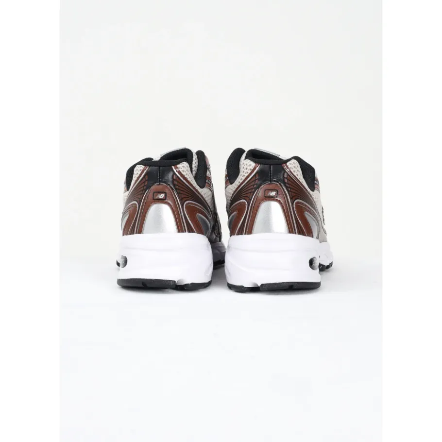 New Balance Beige Sneakers 740 Retro Stijl-Heren Sneakers