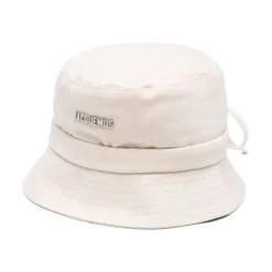 Jacquemus Zelfbindende Platte Kroon Hoed-Heren Hoeden