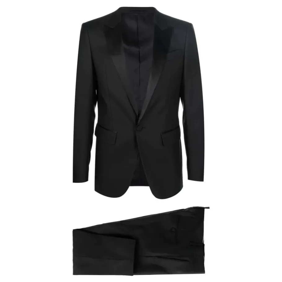 Dsquared2 Berlin Wollen en Zijden Single Breasted Suit-Heren Kostuums