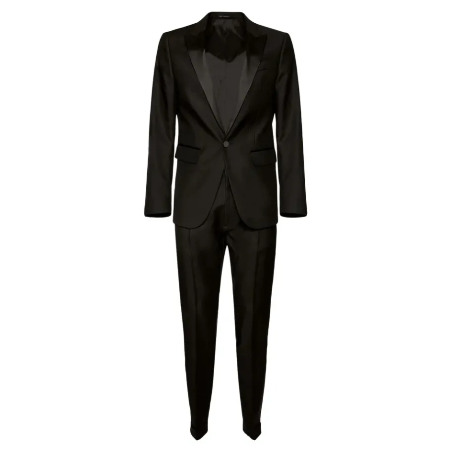 Dsquared2 Berlin Wollen en Zijden Single Breasted Suit-Heren Kostuums
