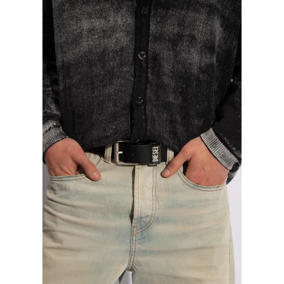Diesel B-GLOSSY LOOP Riem-Heren Riemen