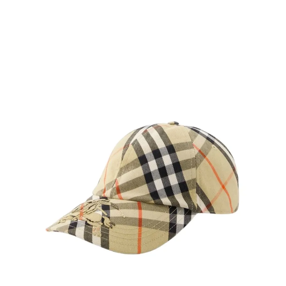 Burberry Bias Check Cap-Heren Petten