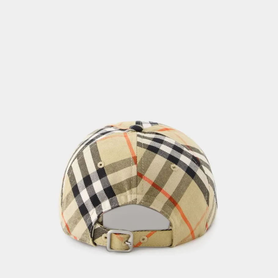 Burberry Bias Check Cap-Heren Petten