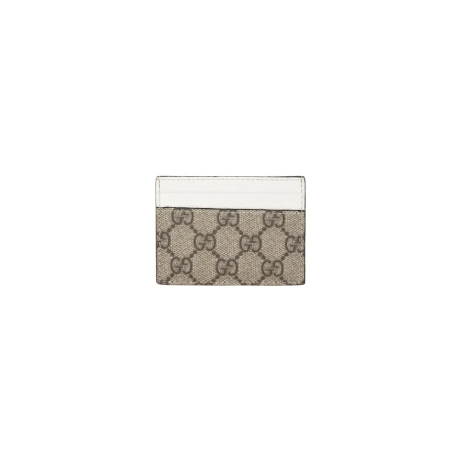 Gucci Bi-color Card Case-Heren Portefeuilles