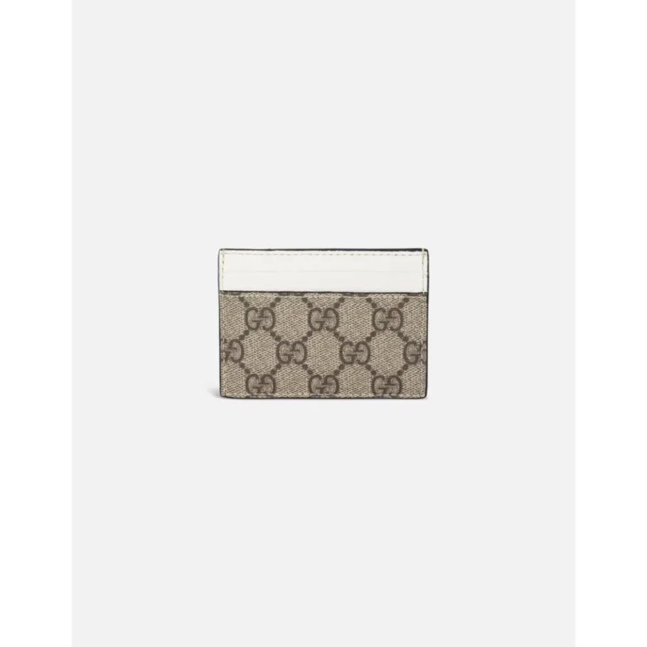 Gucci Bi-color Card Case-Heren Portefeuilles