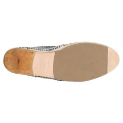 Dolce & Gabbana Grijs Geweven Leren Espadrilles Schoenen-Heren Espadrilles