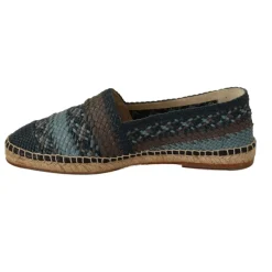 Dolce & Gabbana Grijs Slip On Buffalo Espadrille Schoenen-Heren Espadrilles