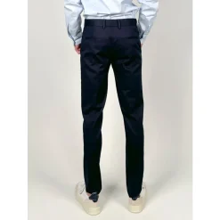 Mauro Grifoni slim fit katoenen pak-Heren Kostuums