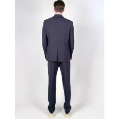 Mauro Grifoni slim fit technisch wollen pak-Heren Kostuums